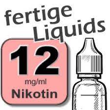 liquid mit nikotin 12mg fertig